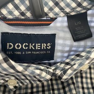 Dockers long sleeve button-down size large